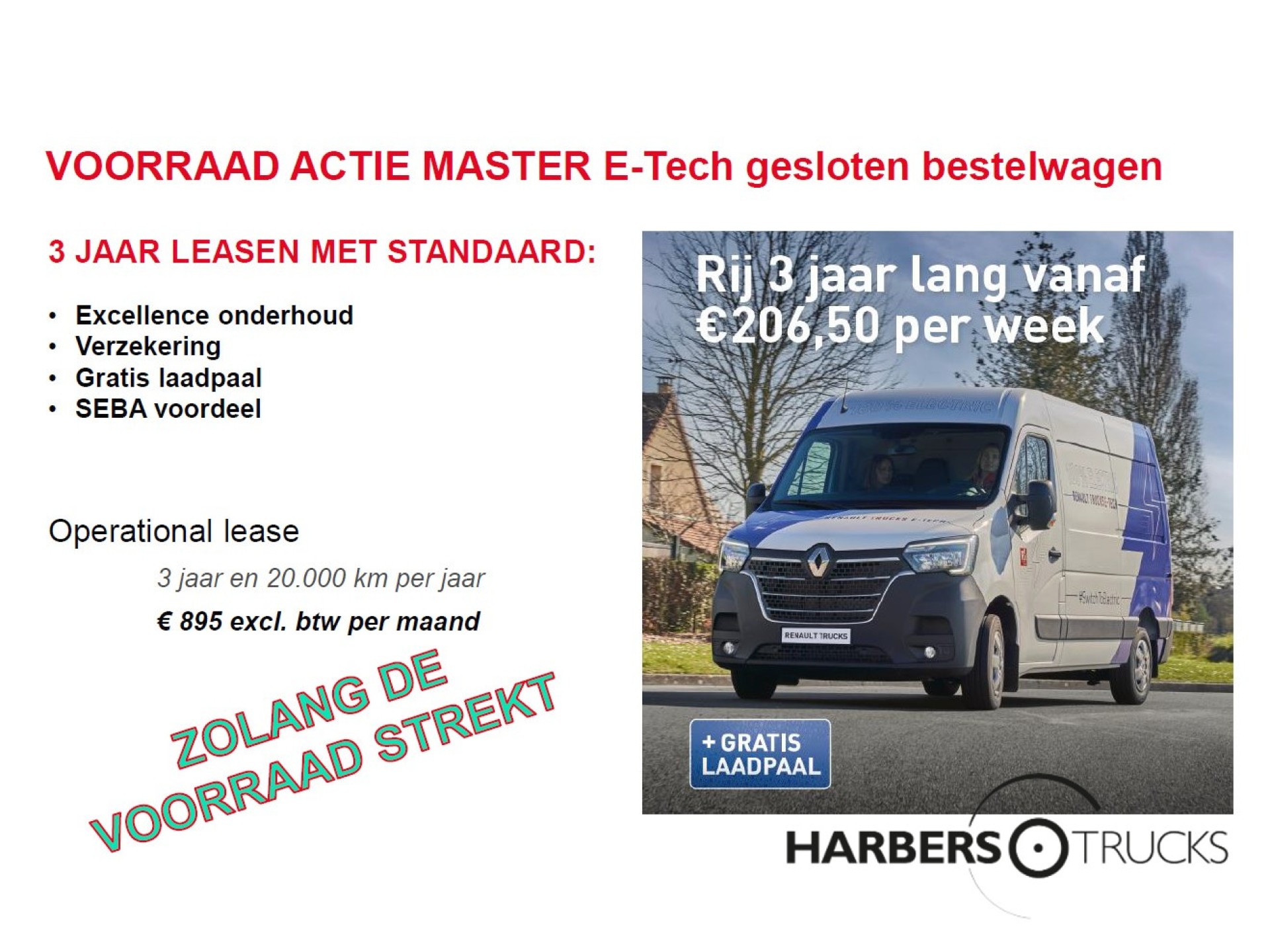 Renault Master L2H2, 3500kg, E-Tech, Z.E.