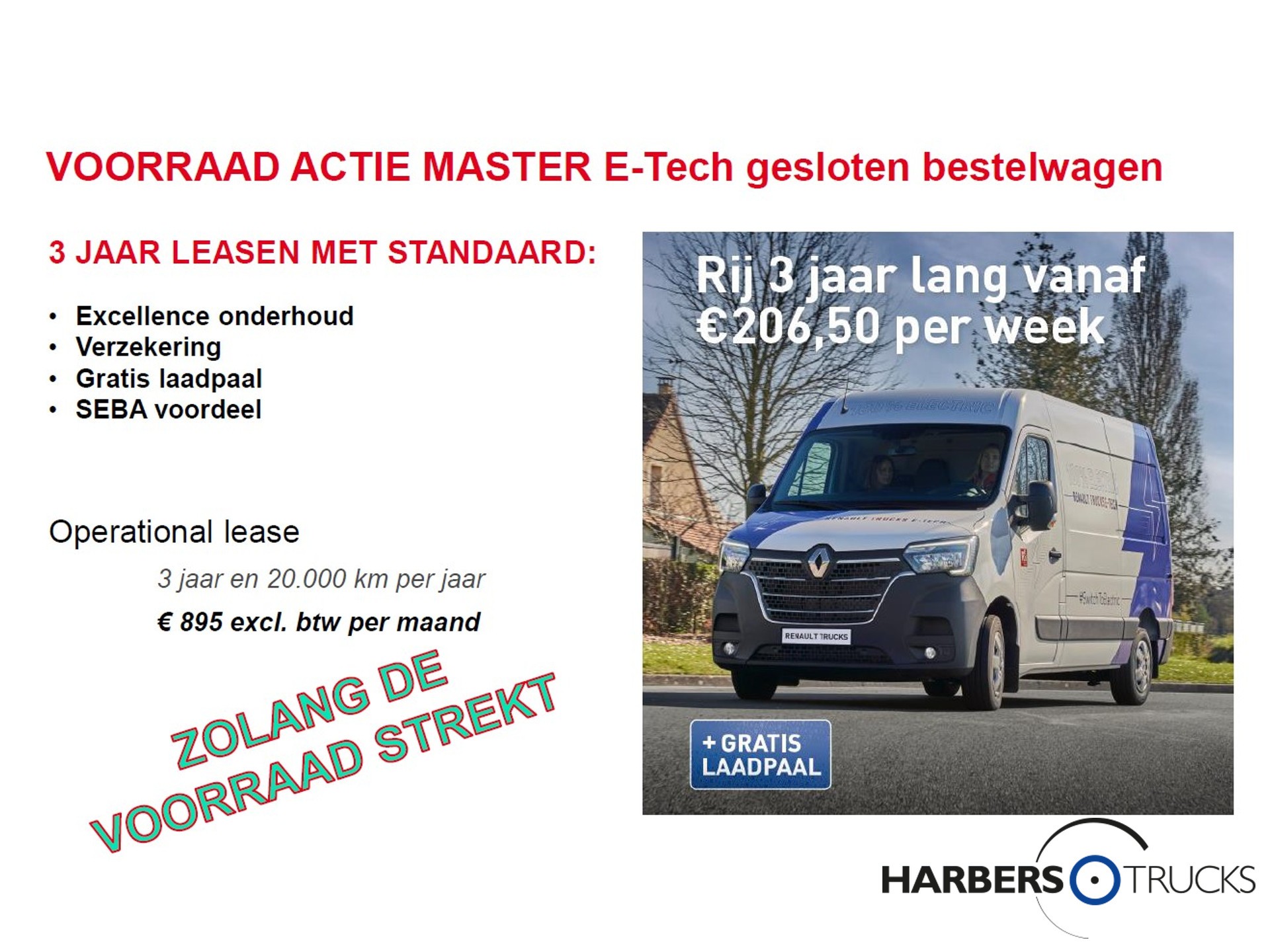 Renault Master L2H2, 3500kg, E-Tech, Z.E.