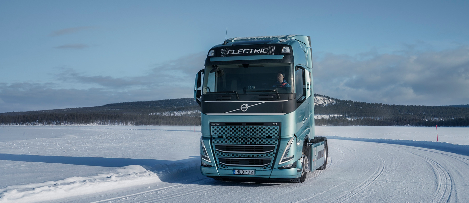 Nieuwe veiligheidsfunctie voor elektrische Volvo-trucks