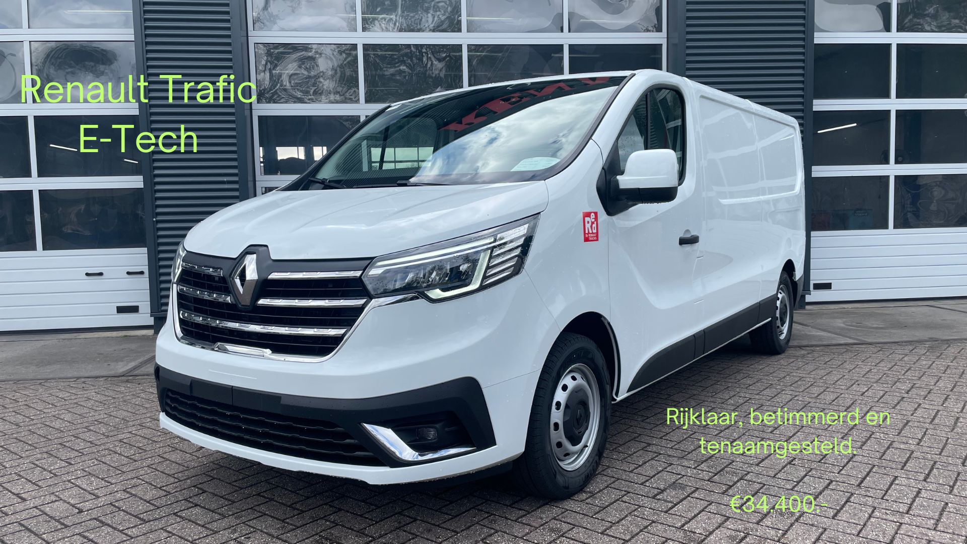Renault Trafic L2H1 E-Tech, Z.E, Zero Emissie Red Edition
