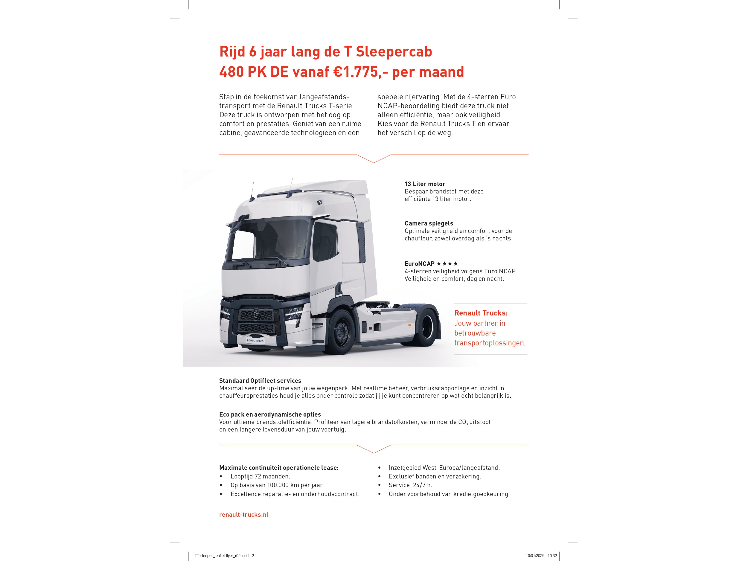 Renault T 480 Turbo Compound T-High sleepercab