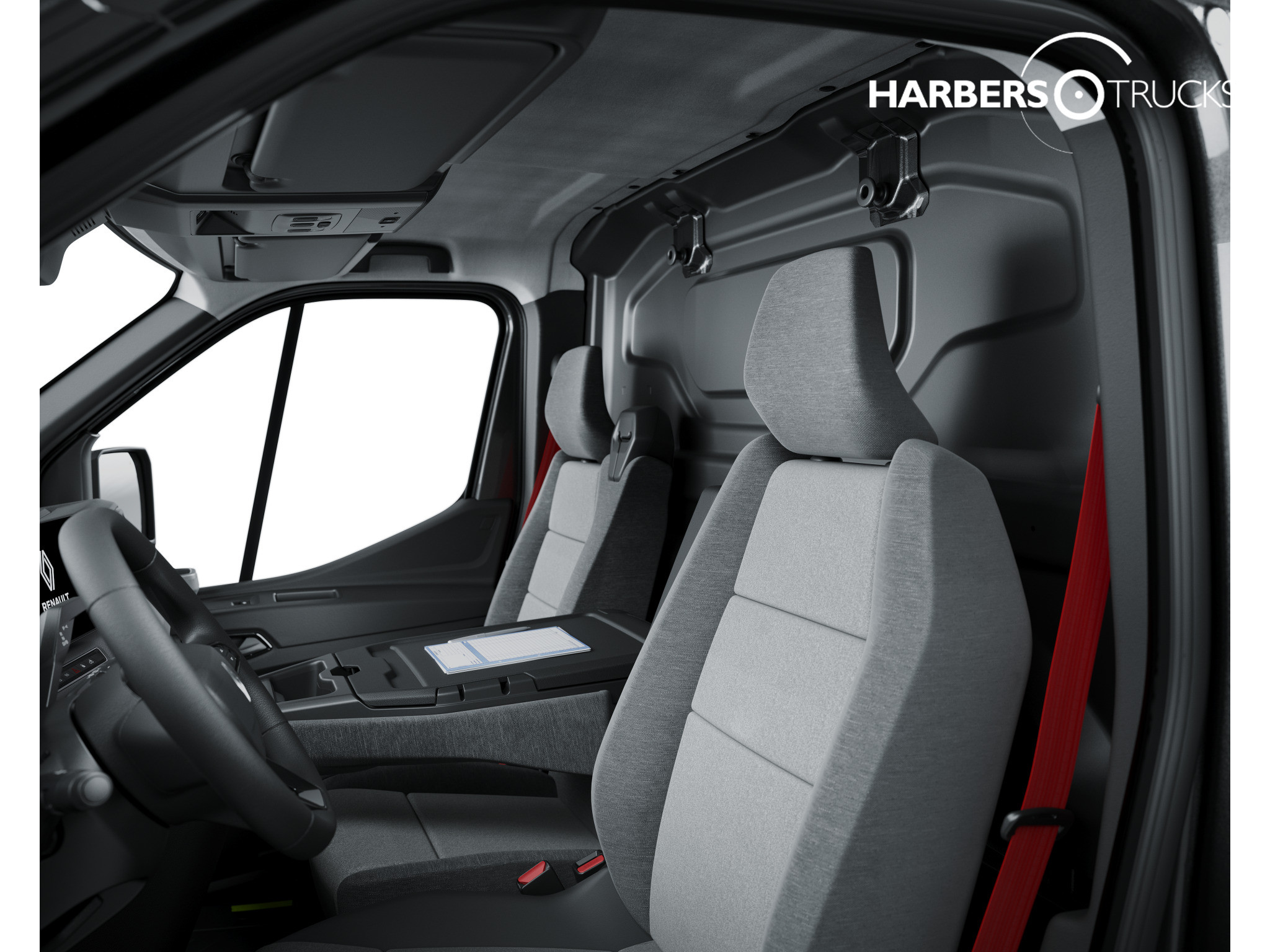 Renault Master E-Tech Red Exclusive, inclusief lm Velgen, bumper in kleur.