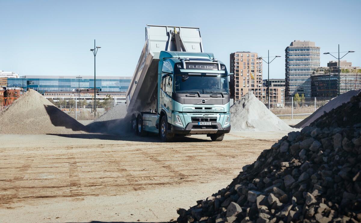 Volvo FMX Electric kipper