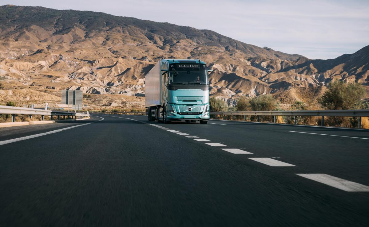 Volvo FH Aero Electric met extended range Volvo FH Aero Electric met extended range