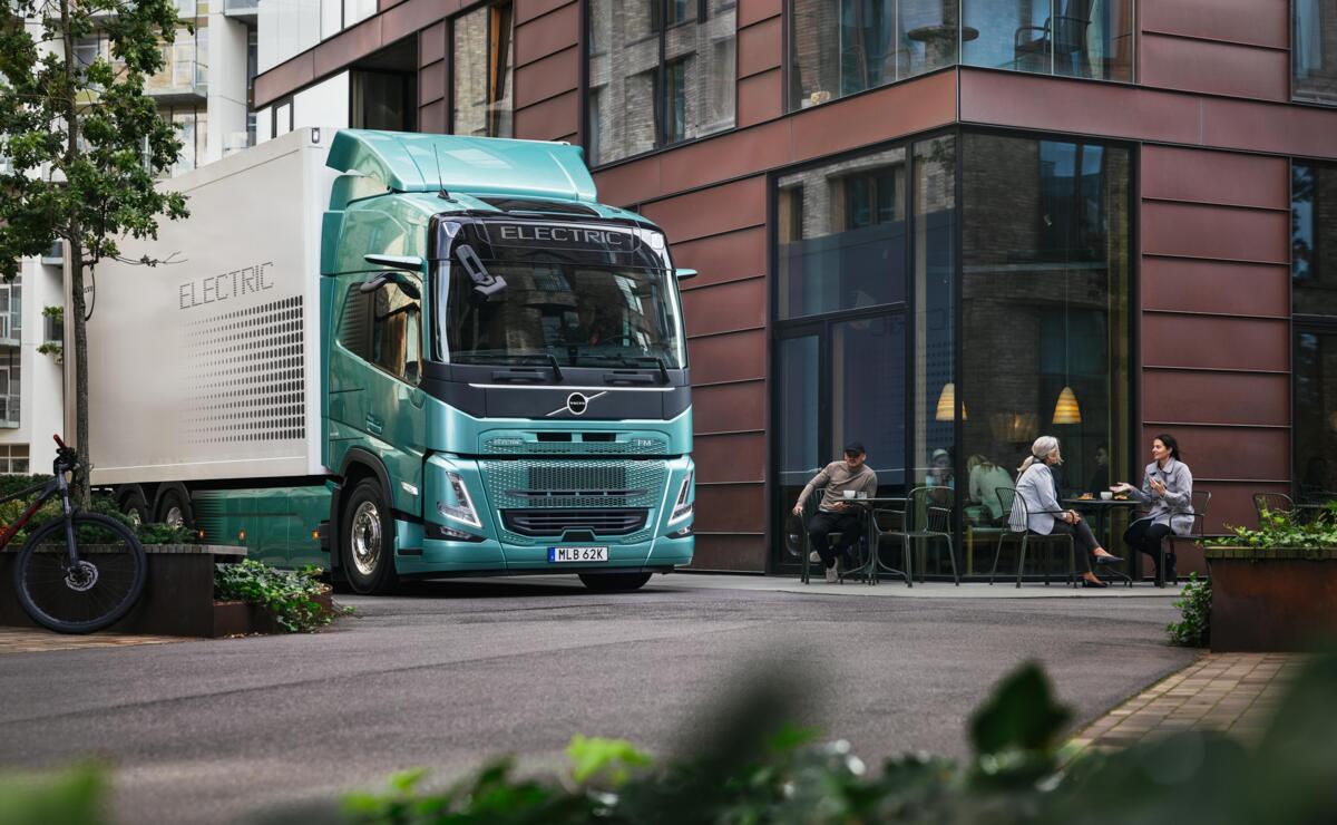 Volvo FM Electric-bakwagen Volvo FM Electric-bakwagen