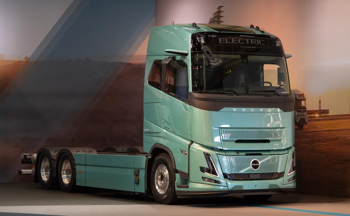 Volvo FH Aero Electric Elmia voorkant Volvo FH Aero Electric Elmia voorkant