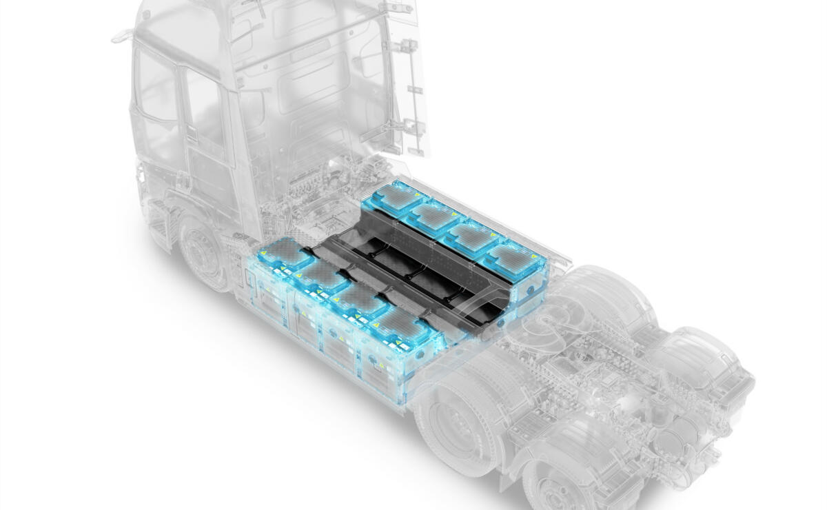 Renault Trucks E-Tech T 780 electric batteries Renault Trucks E-Tech T 780 electric batteries