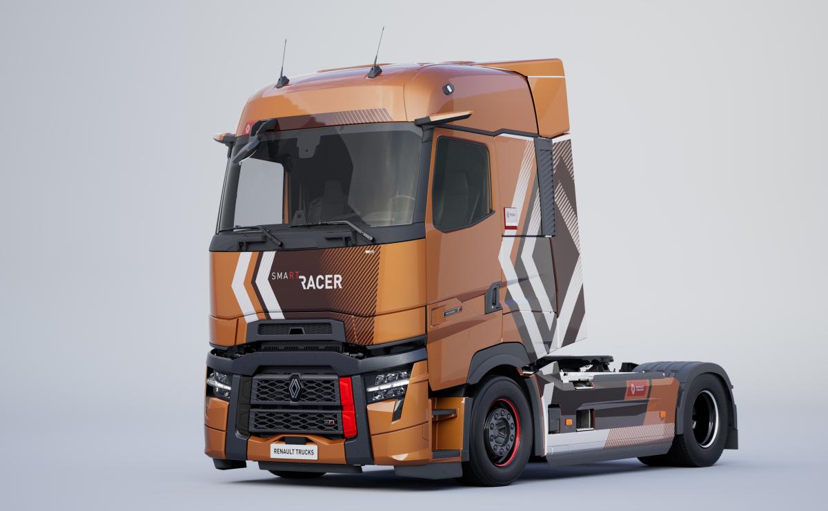 Renault Trucks Model Year 2025 - T High Smart Racer zij-aanzicht