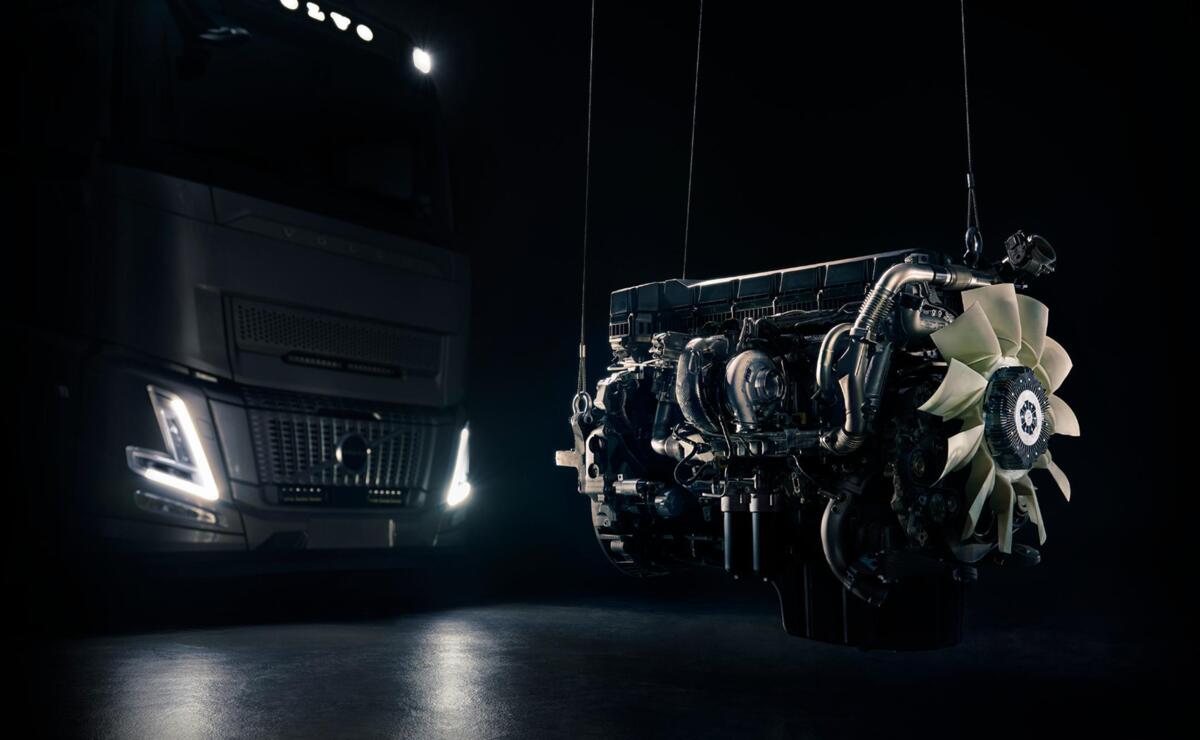 Nieuwe motor Volvo Trucks Nieuwe motor Volvo Trucks