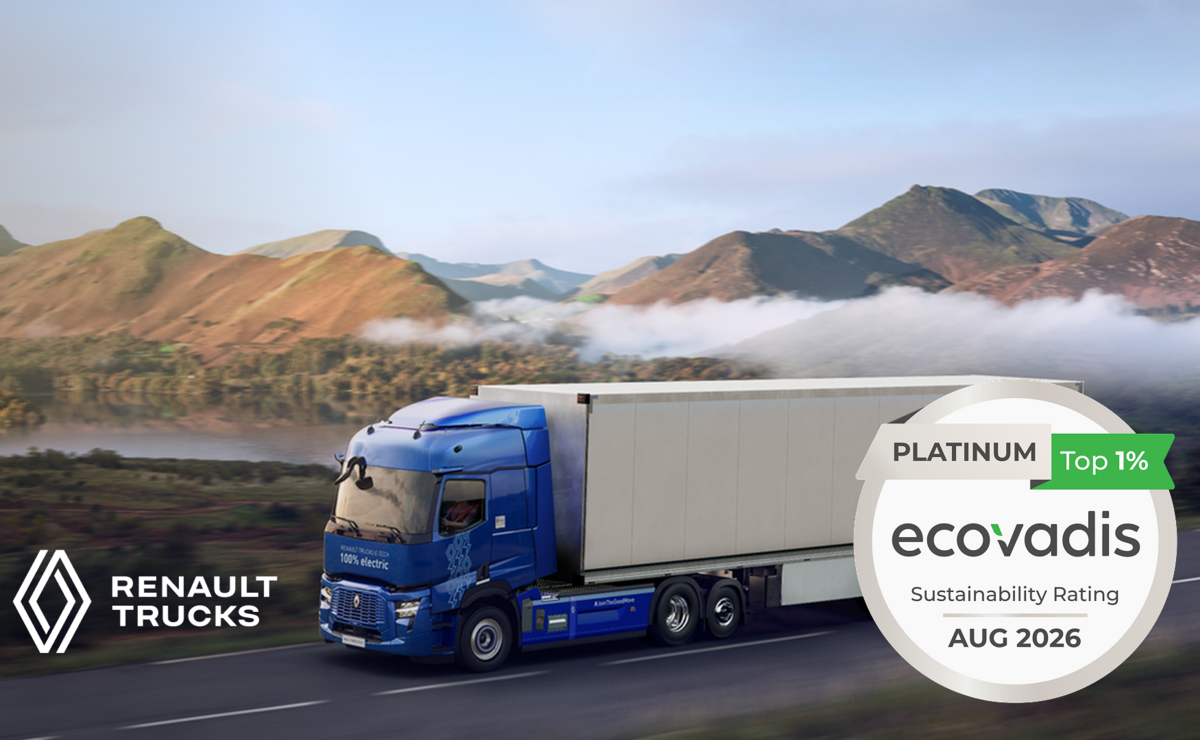 Renault Trucks Ecovadis Platinum_02 Renault Trucks Ecovadis Platinum_02
