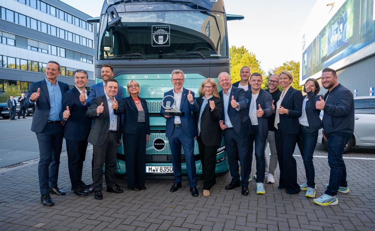 Volvo wins Truck of the Year