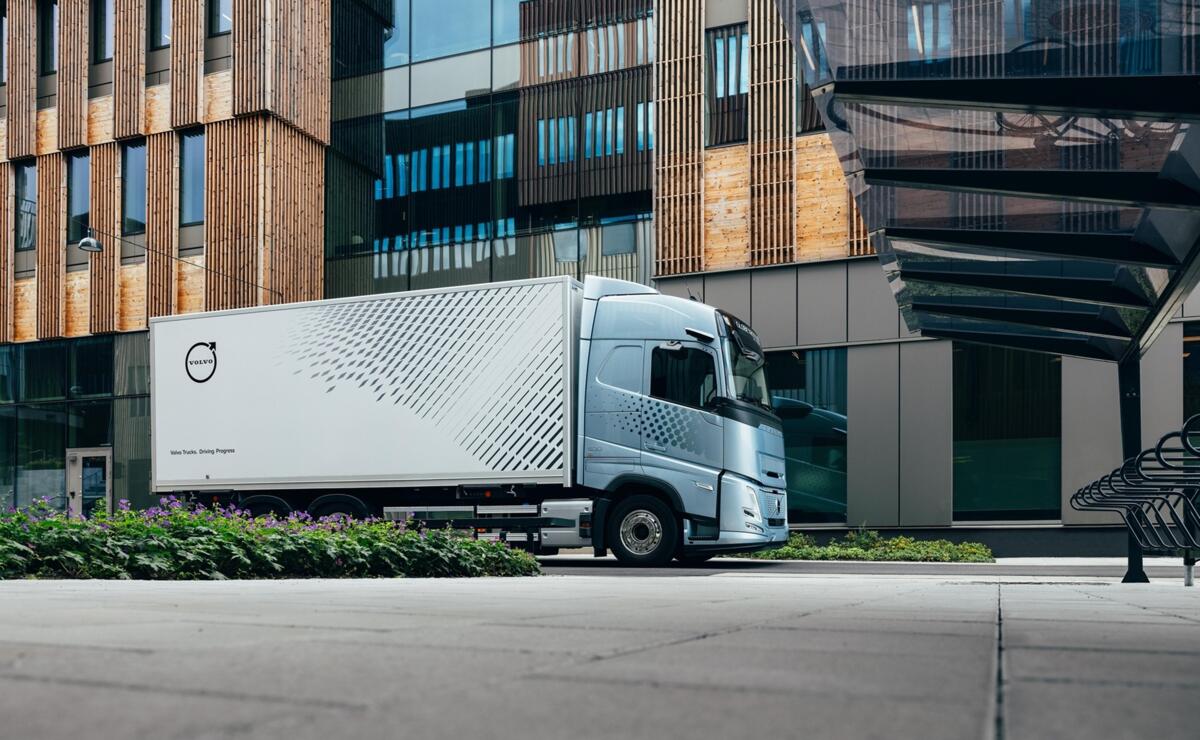 Volvo FH Aero-bakwagen op (bio-)LNG Volvo FH Aero-bakwagen op (bio-)LNG