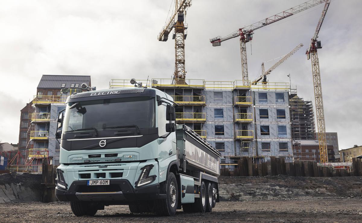 Volvo Trucks elektrische bouwtrucks