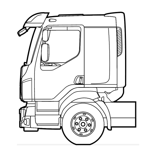 harbers-trucks-volvo-FL - Korte slaapcabine