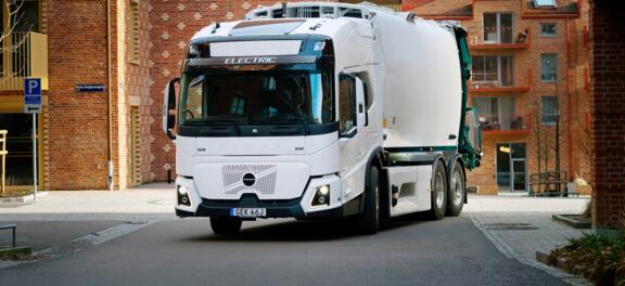 Volvo FM Low Entry elektrische vuilniswagen Volvo FM Low Entry elektrische vuilniswagen