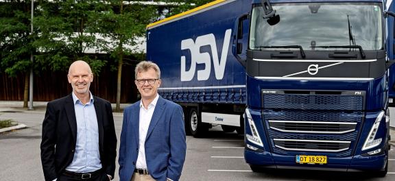 DSV Volvo Trucks header