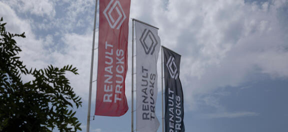 Renault Trucks vlaggen