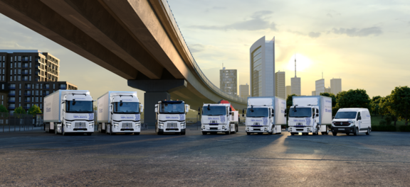 Renault Trucks E-Tech electric range Renault Trucks E-Tech electric range