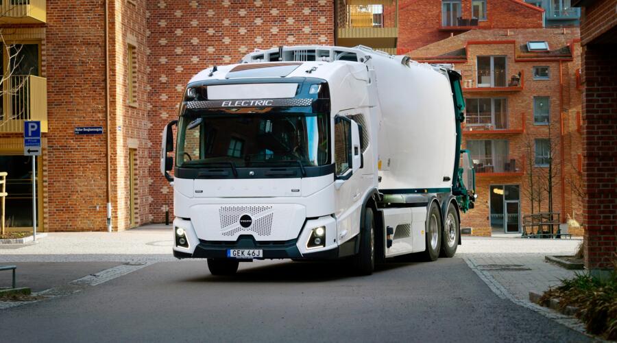 Volvo FM Low Entry elektrische vuilniswagen Volvo FM Low Entry elektrische vuilniswagen