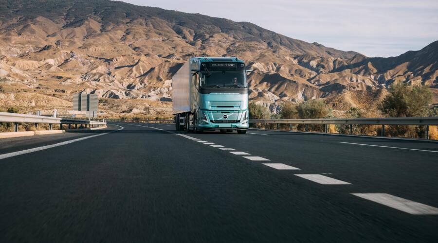 Volvo FH Aero Electric met extended range Volvo FH Aero Electric met extended range