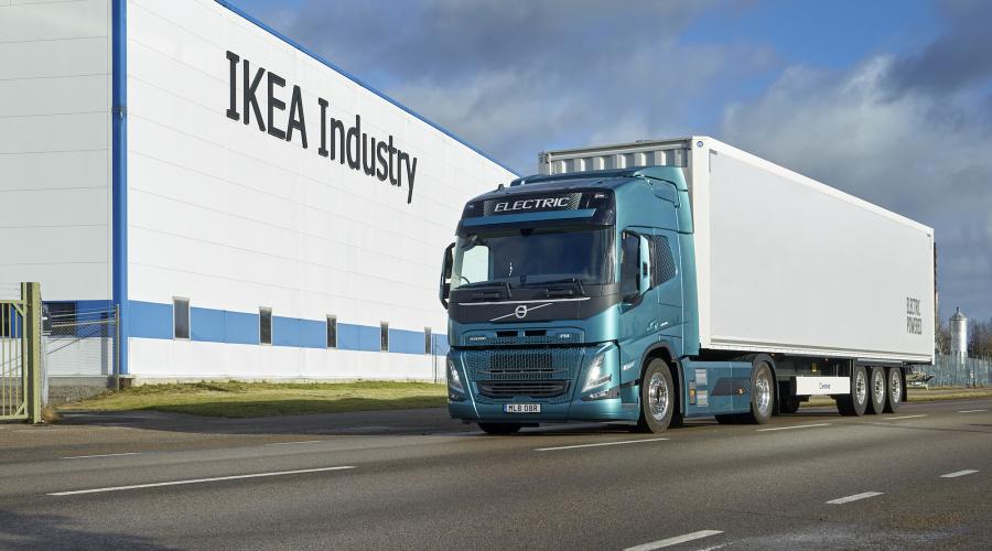 Met Volvo Trucks, IKEA en Raben Groep bundelen krachten om uitstootvrij transport te versnellen