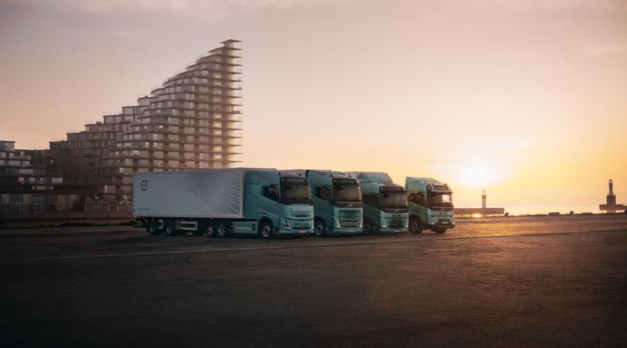 Nieuwe elektrische truckrange Volvo Trucks