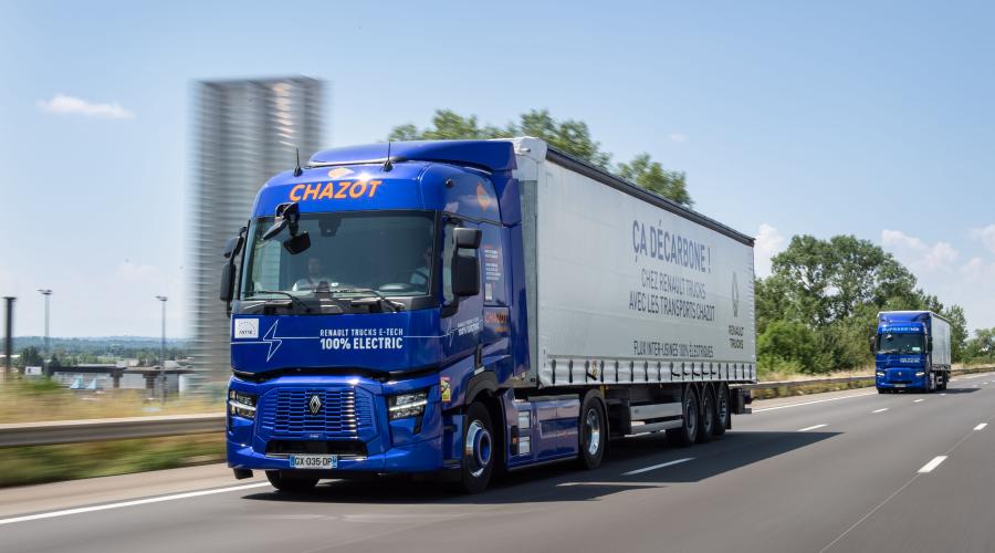 Renault Trucks E-Tech T header Renault Trucks E-Tech T header