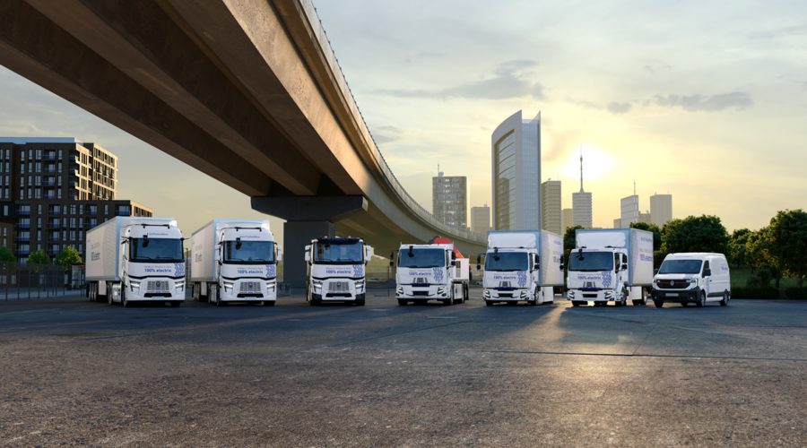Renault Trucks E-Tech electric range Renault Trucks E-Tech electric range