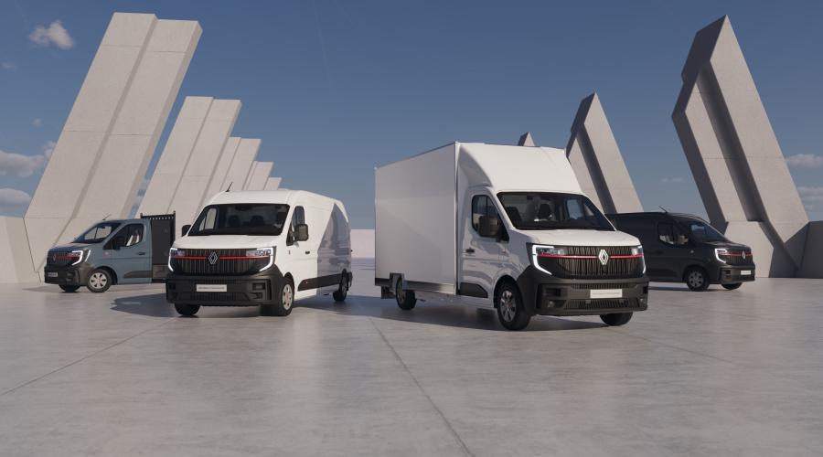 Renault Trucks Master range header