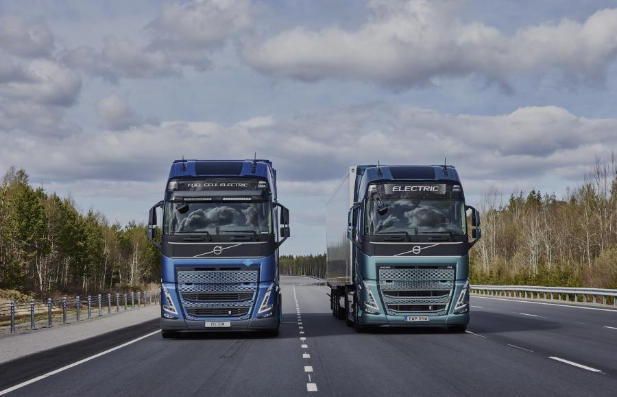 Volvo FH FCEV and BEV Volvo FH FCEV and BEV
