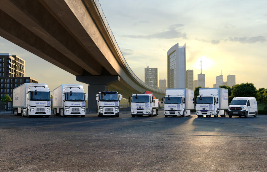 Renault Trucks E-Tech range LR Renault Trucks E-Tech range LR