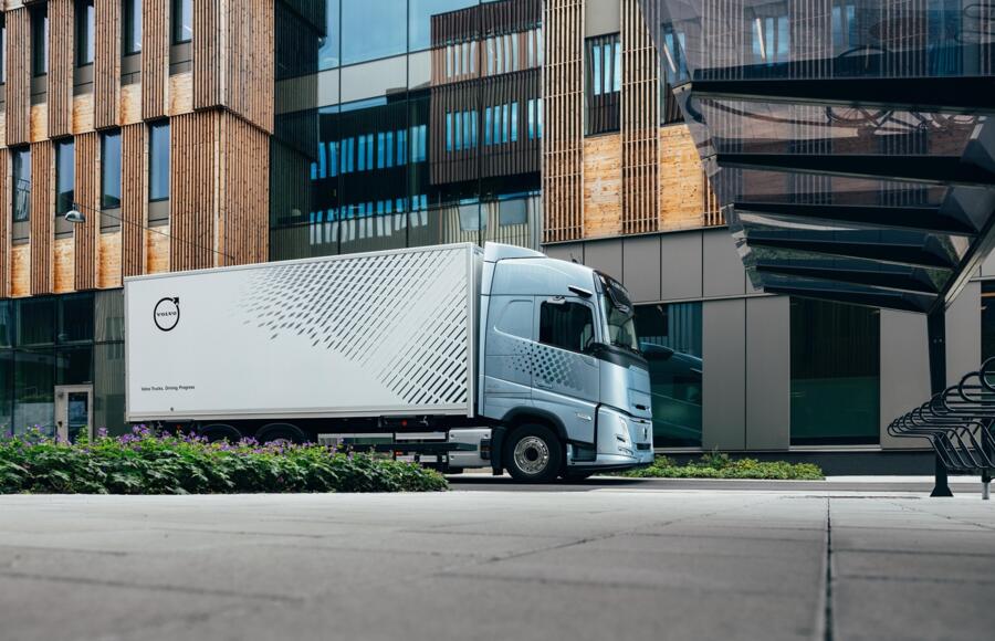 Volvo FH Aero-bakwagen op (bio-)LNG Volvo FH Aero-bakwagen op (bio-)LNG
